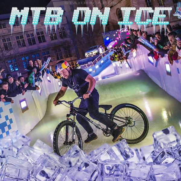 Downhill mountain biking on ice with Yannick Granieri