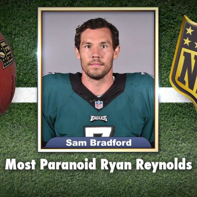 Eagles quarterback Sam Bradford is the Most Paranoid Ryan Reynolds