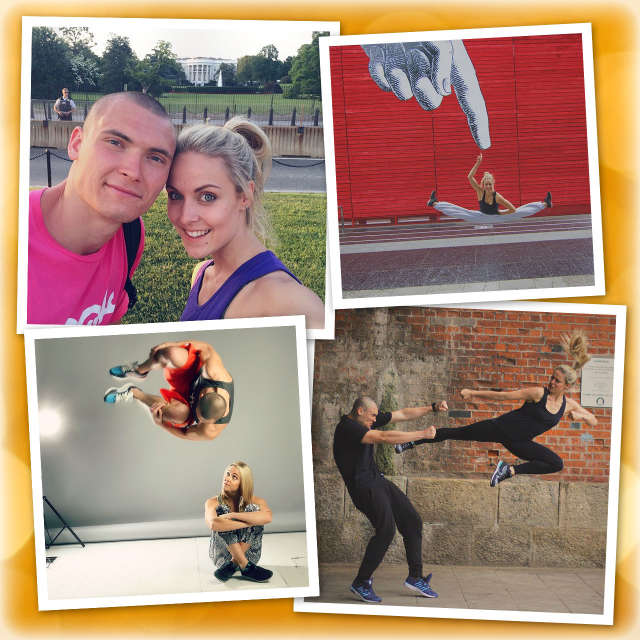 Erik Mukhametshin and Katie McDonnell are real-life ninja warriors