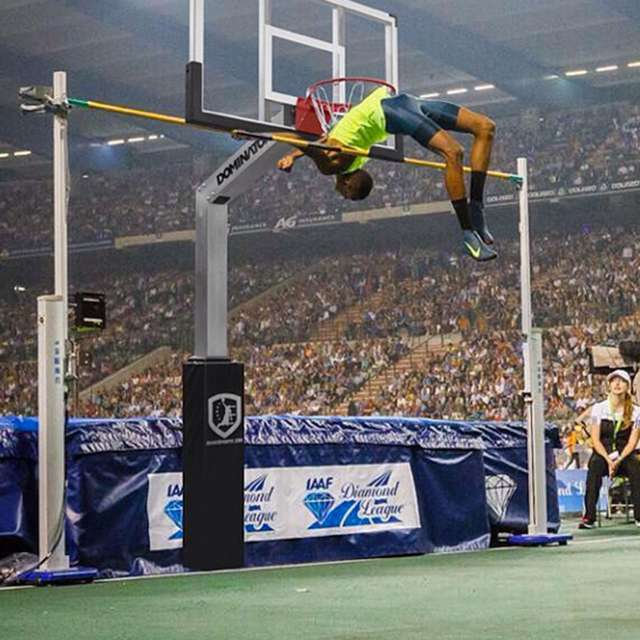 Essa Barshim flirted with rewriting long-established gravitational laws