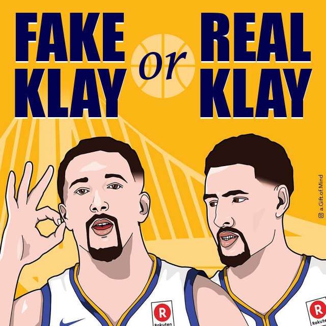 Fake Klay Thompson or Real Klay Thompson?