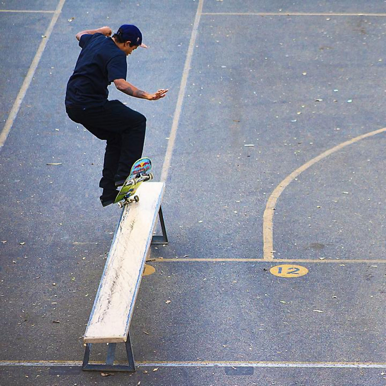 Felipe Gustavo's skateboarding trick shot by brother Paulo Macedo
