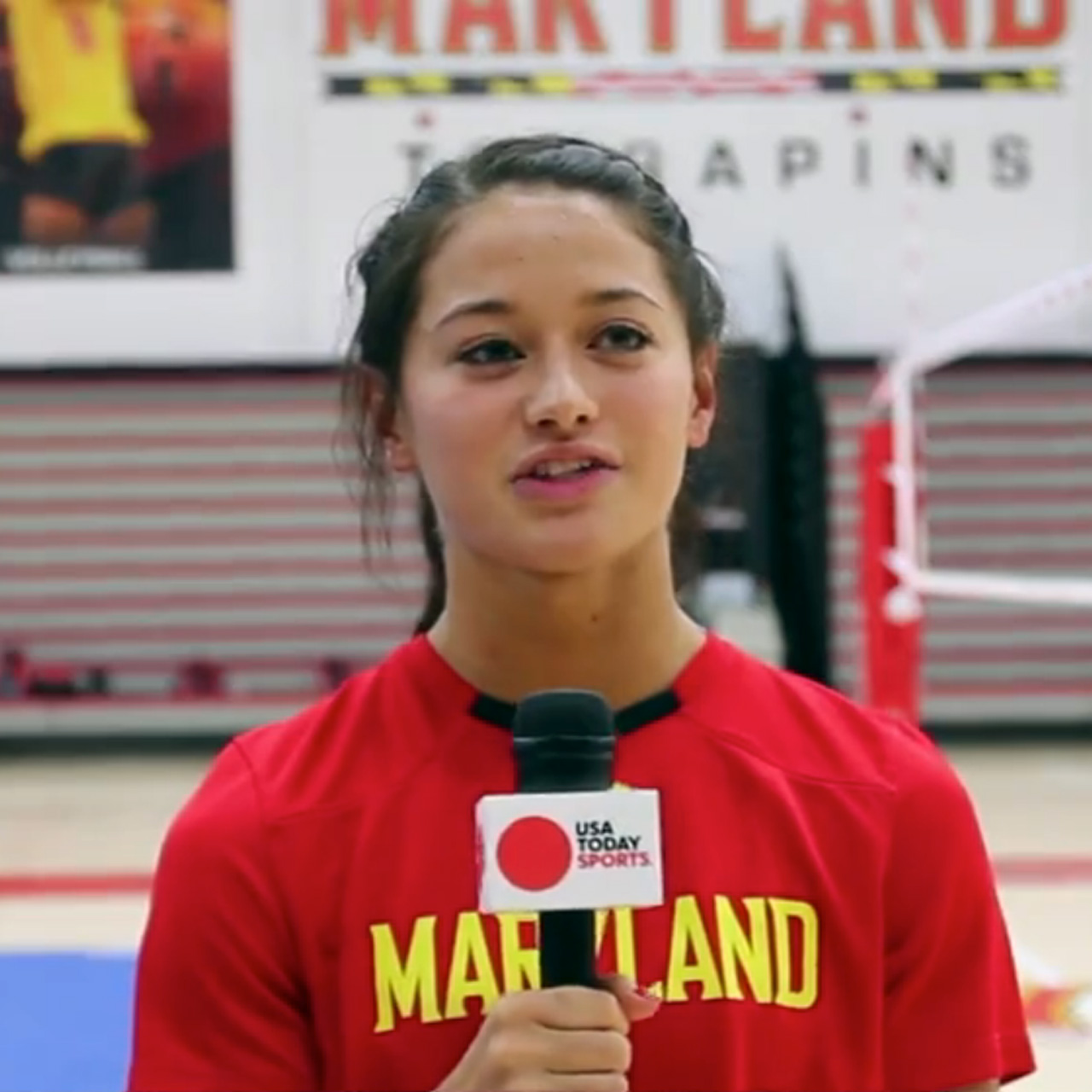 Hana Machover and Maryland cheerleaders flip out with GoPro
