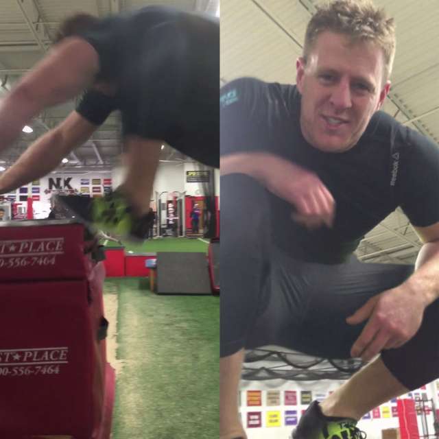 J.J. Watt 61-Inch Standing Box Jump