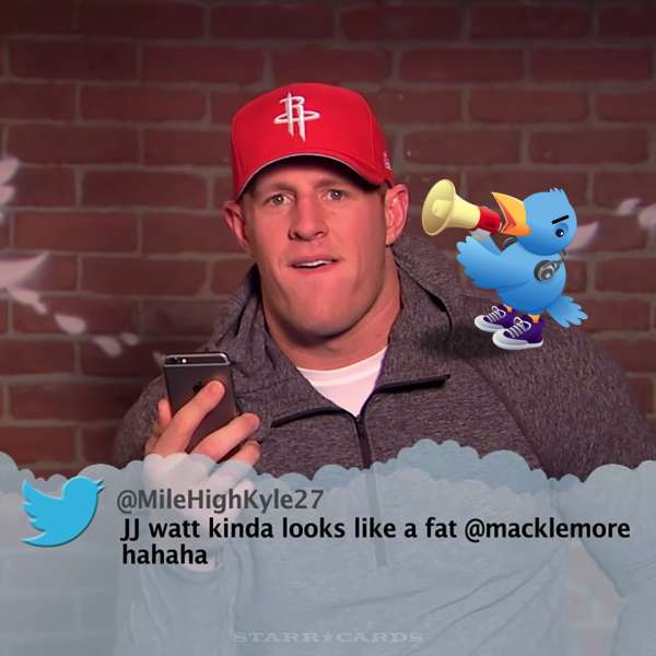 Jimmy Kimmel's NFL Mean Tweets starring J.J. Watt and fellow football stars