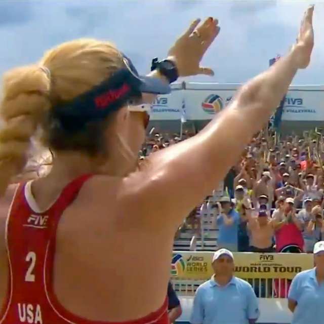 Kerri Walsh-Jennings notches her 50th FIVB title