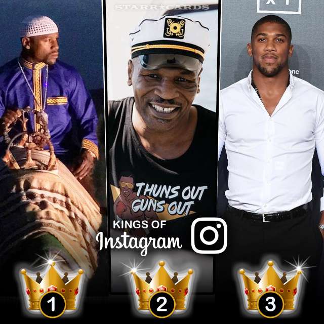 Kings of Instagram: Floyd Mayweather Jr, Mike Tyson, Anthony Joshua have most followers among boxers