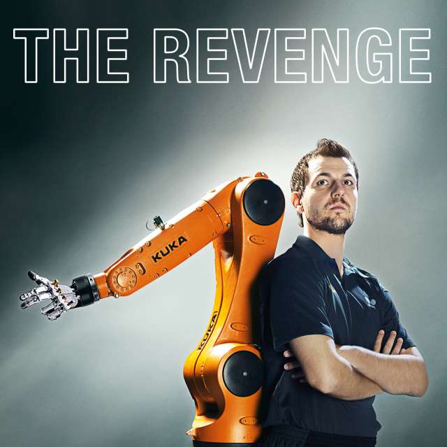 KUKA KR AGILUS robot vs Timo Boll