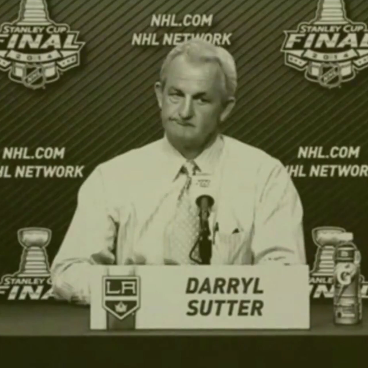 LA Kings coach Darryl Sutter