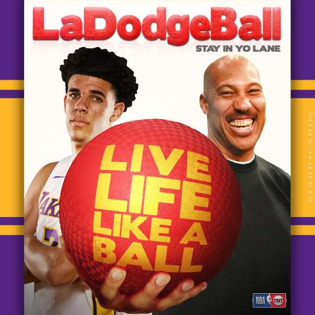 LA Lakers guard Lonzo Ball ready to bring LaDodgeBall to the Staples Center