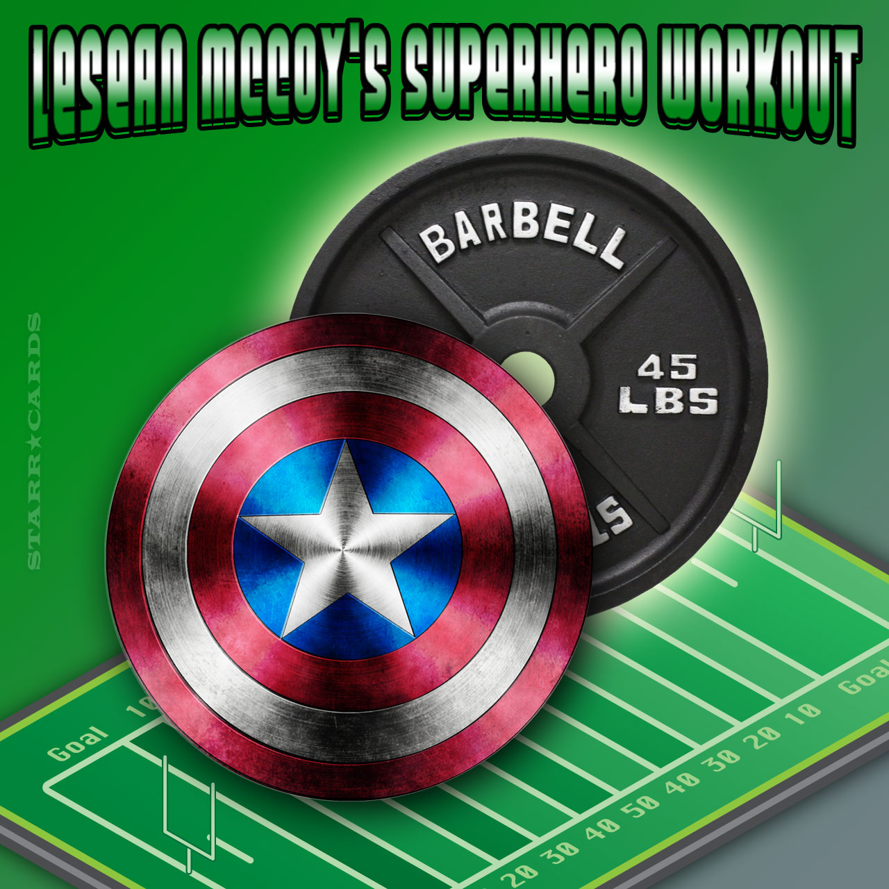 LeSean McCoy's superhero workout