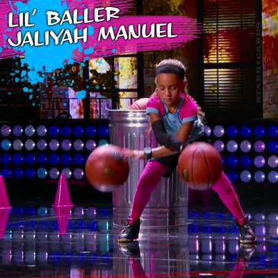 Lil' Baller Jaliyah Manuel entertains on Steve Harvey's 'Little Big Shots'