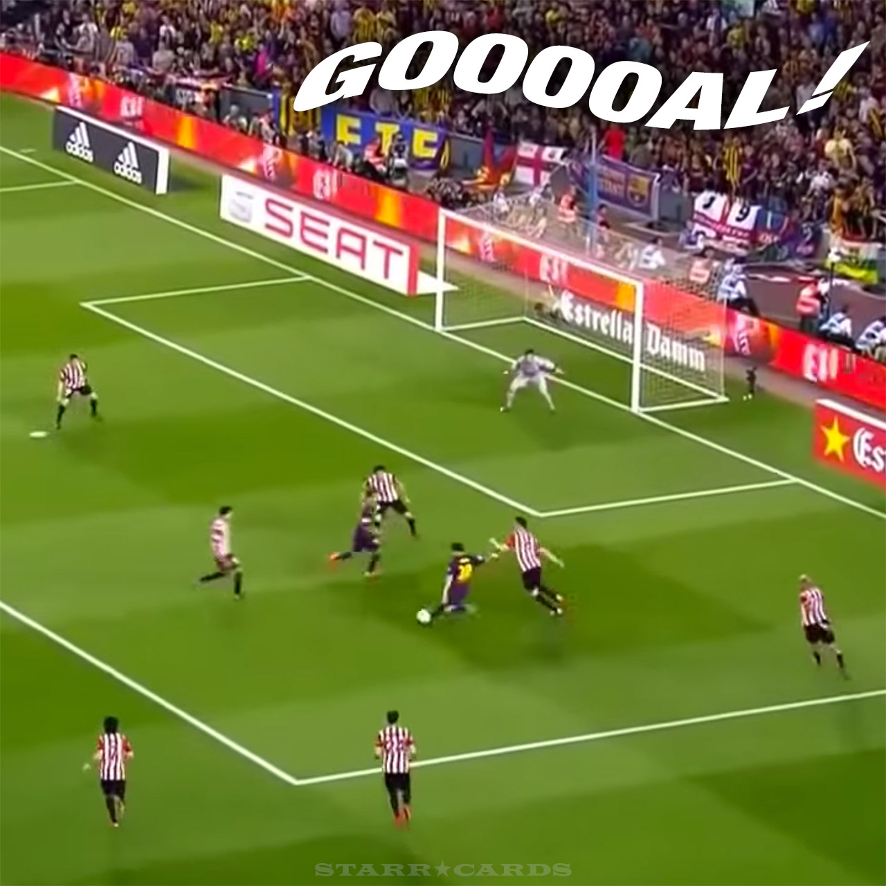 Lionel Messi goal versus Athletic Bilbao in Copa Del Rey nominated for Puskás Award