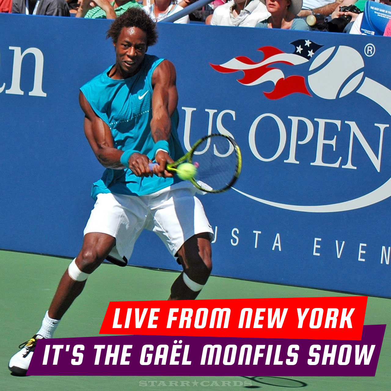 Live from New York: it's The Gaël Monfils Show