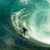 Mark Matthews riding a wave at 1000 frames per second