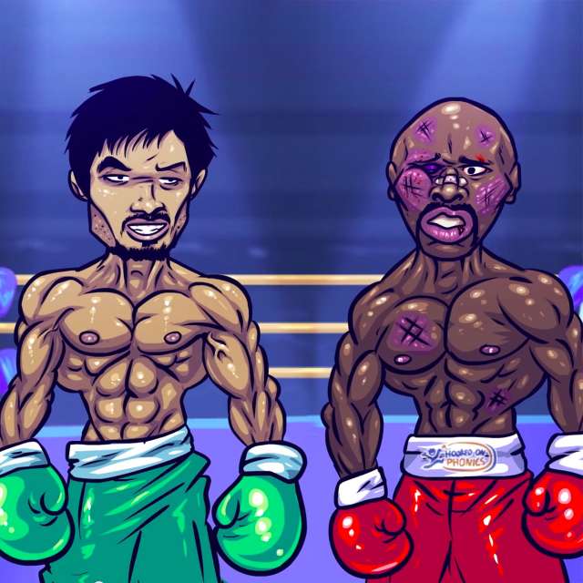 Mayweather-Pacquiao animations galore