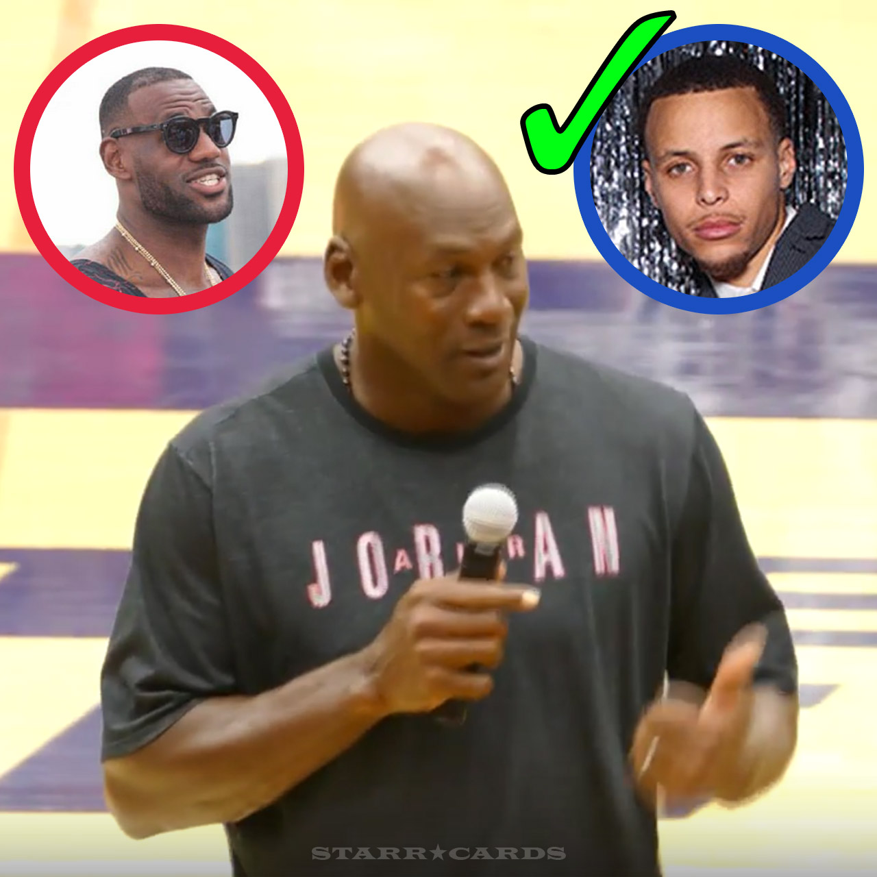 Michael Jordan opts for Steph Curry over LeBron James for hypothetical one-on-one game