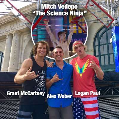 Mitch Vedepo "The Science Ninja" scores high marks on ANW after Grant McCartney, Logan Paul test course