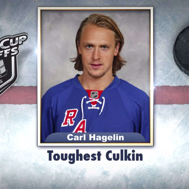 NY Rangers winger Carl Hagelin is the "Toughest Culkin" of all