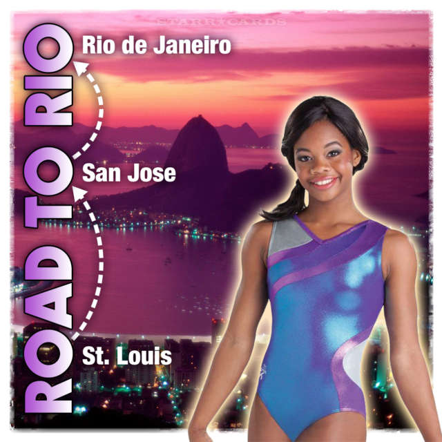 On the road to Rio 2016 Olympic Games with Gabby Douglas