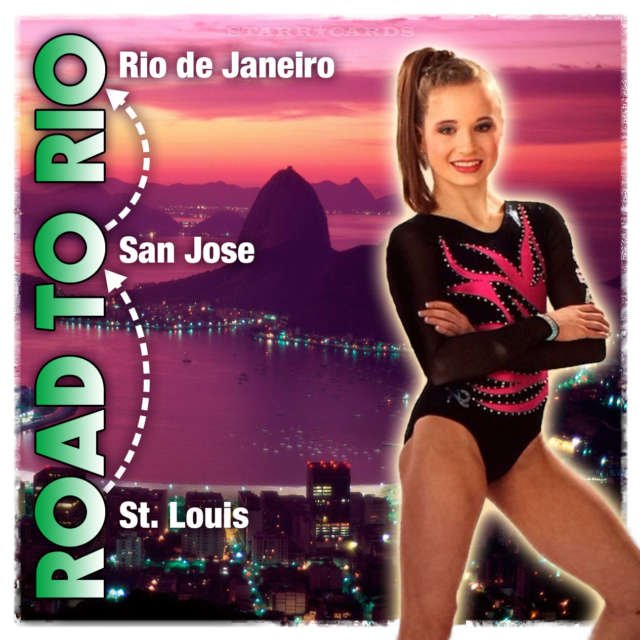 On the road to Rio 2016 Olympic Games with Madison Kocian