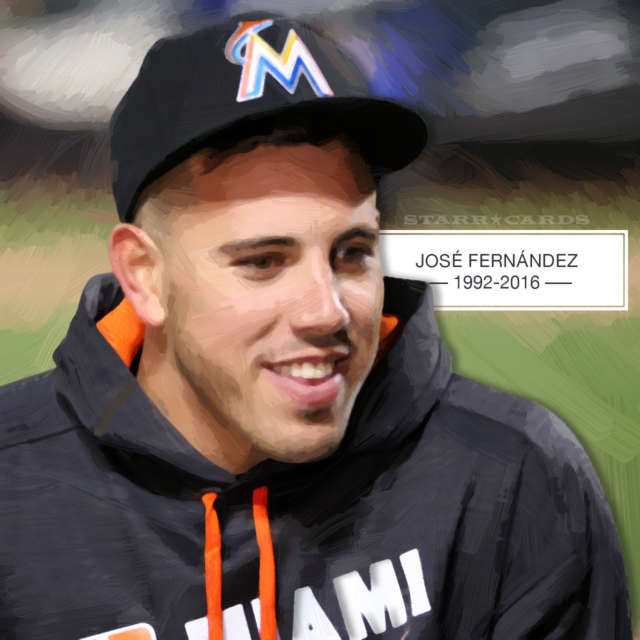 R.I.P. Miami Marlins pitcher José Fernández 1992-2016