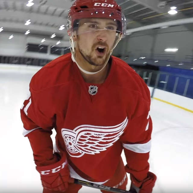 Red Wings LW Tomas Tatar stars in GoPro video