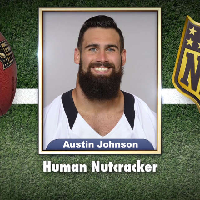 Saints' Austin Johnson appears on Tonight Show Superlatives