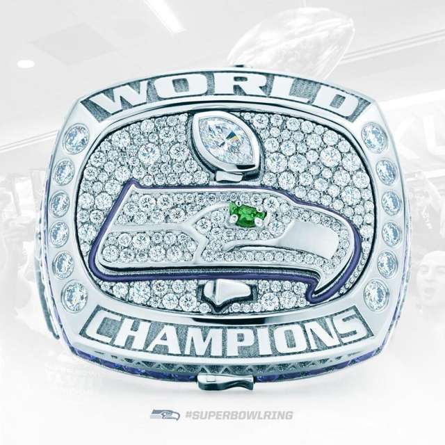 Seattle Seahawks Super Bowl ring