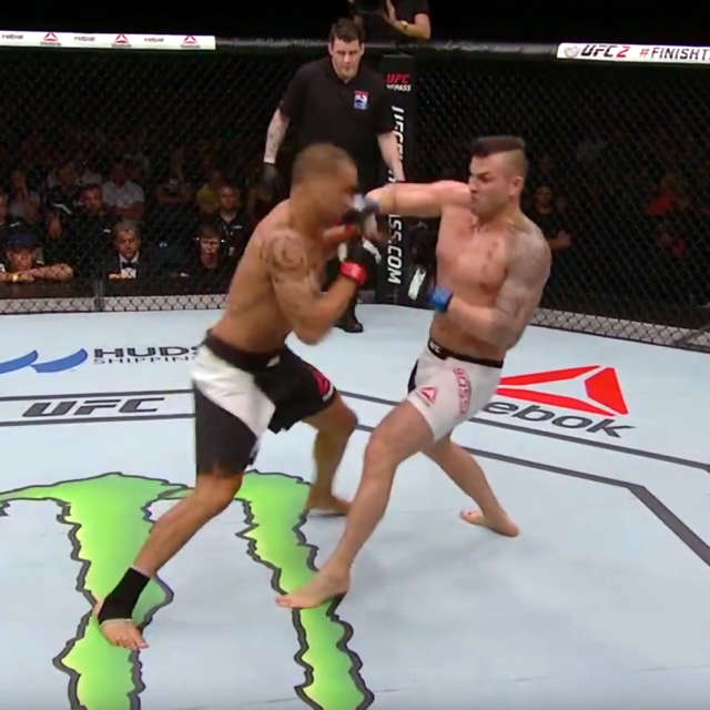 Steve-Bosse KOs James Te-Huna at UFC Fight Night 85