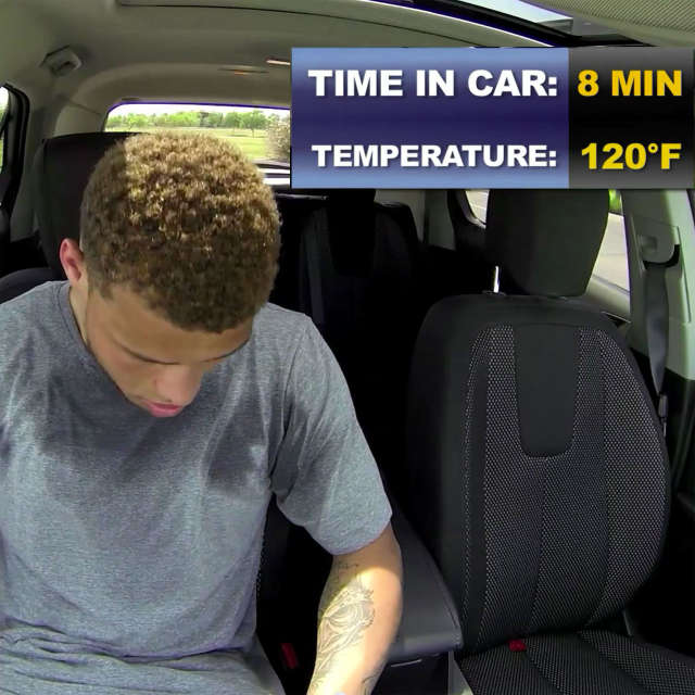 Tyrann Mathieu endures hot car for PETA PSA