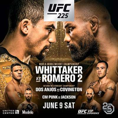 UFC 225 Robert Whittaker vs Yoel Romero 2