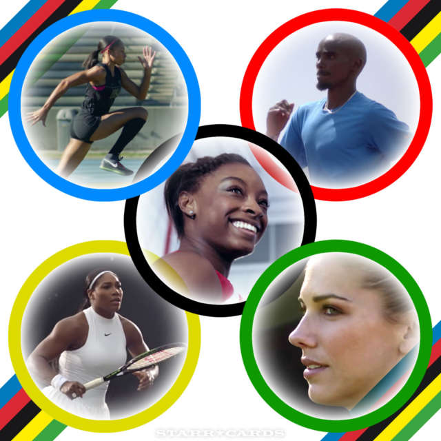 Unlimited drive: Allyson Felix, Simon Biles, Mo Farah, Serena Williams, and Alex Morgan ready for Rio 2016