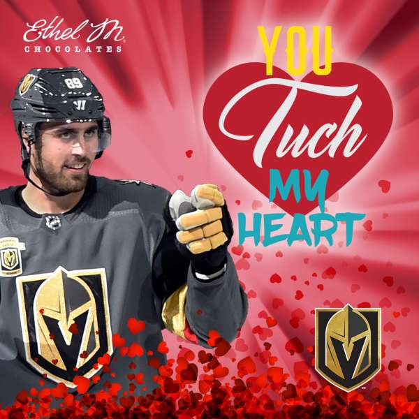 Valentines card from Vegas Golden Knights RW Alex Tuch