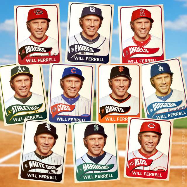 Will Ferrell Baseball Cards