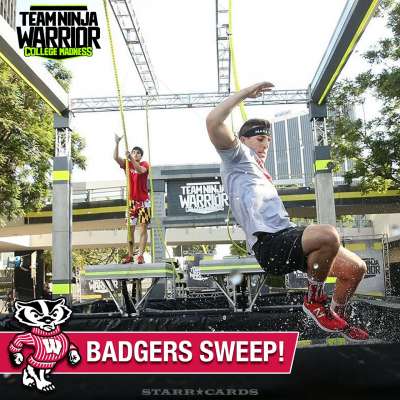 Wisconsin Badgers sweep the competition on 'Team Ninja Warrior: College Madness'